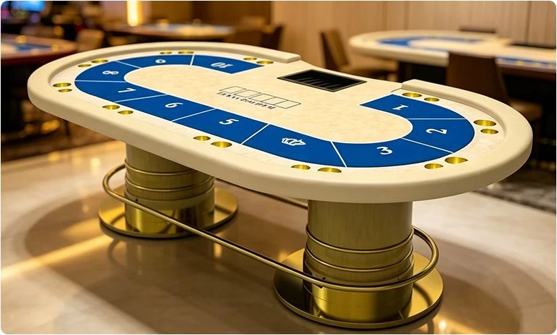 Pokertisch und Zubehör
